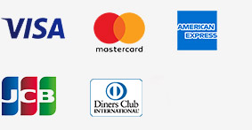 VISA,Master,AMEX,JCB,Diners